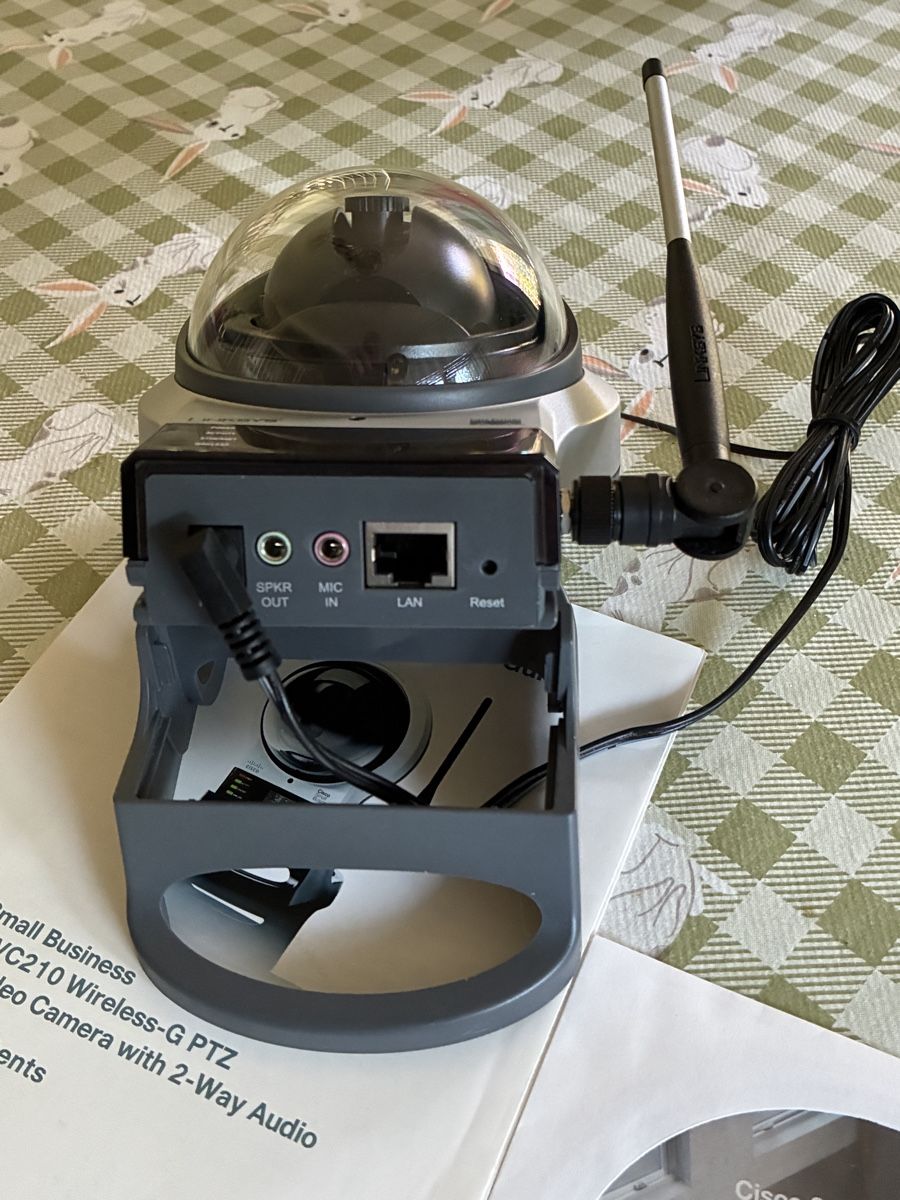 Cisco Webcam: Linksys-Cisco WVC20 v1 Wireless-G PTZ Internet Camera – Usato da Jona venduto da WaJaggi 4