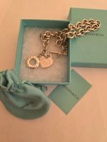 Tiffany & Co. 925 Silber Herz Kette 100 % Original NP 1350