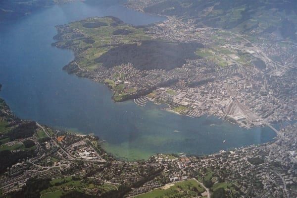 Schulwandbild Flugbild Luzern 1991 Kaufen Auf Ricardo