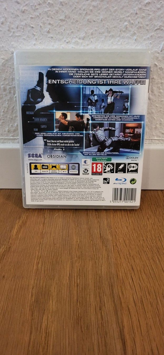 Sony Giochi: PS 3 - Alpha Protocol – Usato da Münsingen venduto da Heroism2010 1