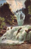 1907 AK Reichenbachfall im Haslital