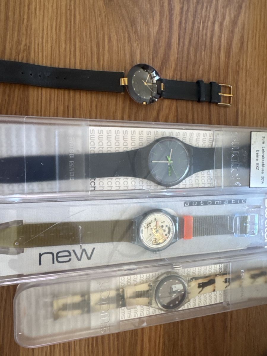 Uhren: 4 Uhren unkontrolliert Rado Swatch – Gebraucht aus Wettingen von kw9_d8y7