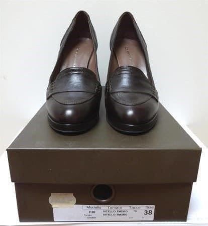 Scarpe da donna: Neue Leder Pumps - braun - Grösse 38 – Nuovo e nell'imballaggio originale da Zofingen venduto da Justizia_01 4