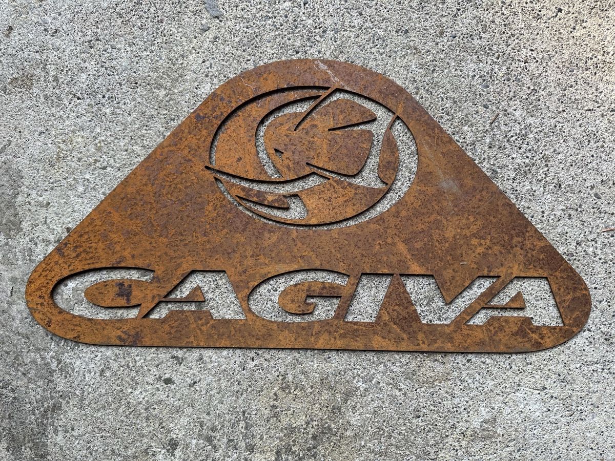 Schilder: Cagiva Motorrad italia – Neu (gemäss Beschreibung) aus Reinach AG von rares75