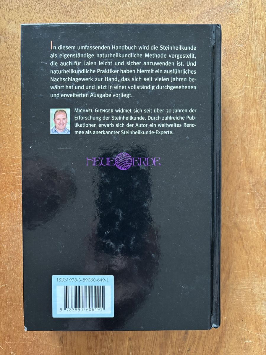 Bücher: Steinheilkunde: Das Handbuch, Michael Gienger – Gebraucht aus Zürich von WWehrle 3