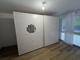 Schwebetüreschrank 302 x 203 x 65 cm