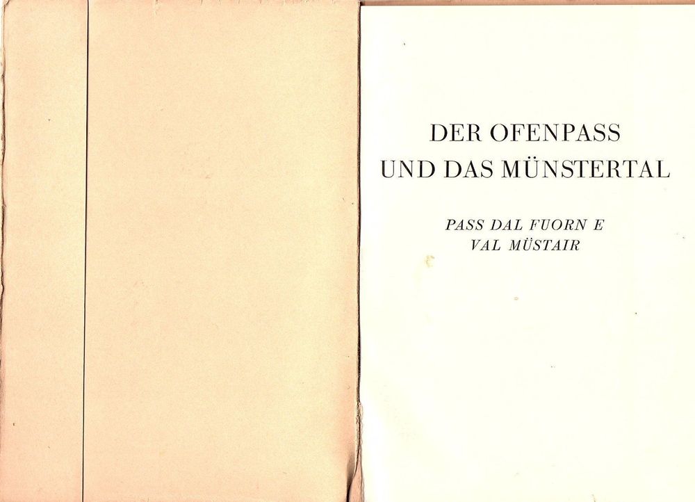 Broschüre Ofenpass 1930er | Kaufen Auf Ricardo