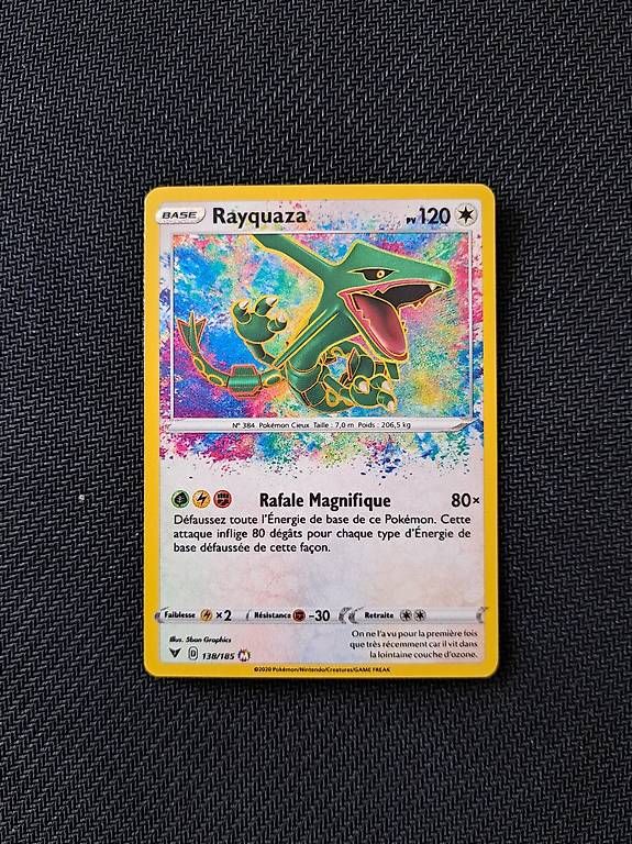 Pokémon Carte collezionabili: Rayquaza 138/185 – Usato da Prilly venduto da adrifavre25