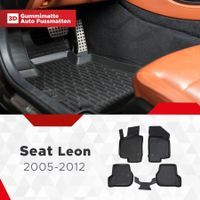 3D Seat Leon Fussmatten 2005-2012