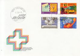 Sonderstempel SA. 50 Autosalon Genève 1981