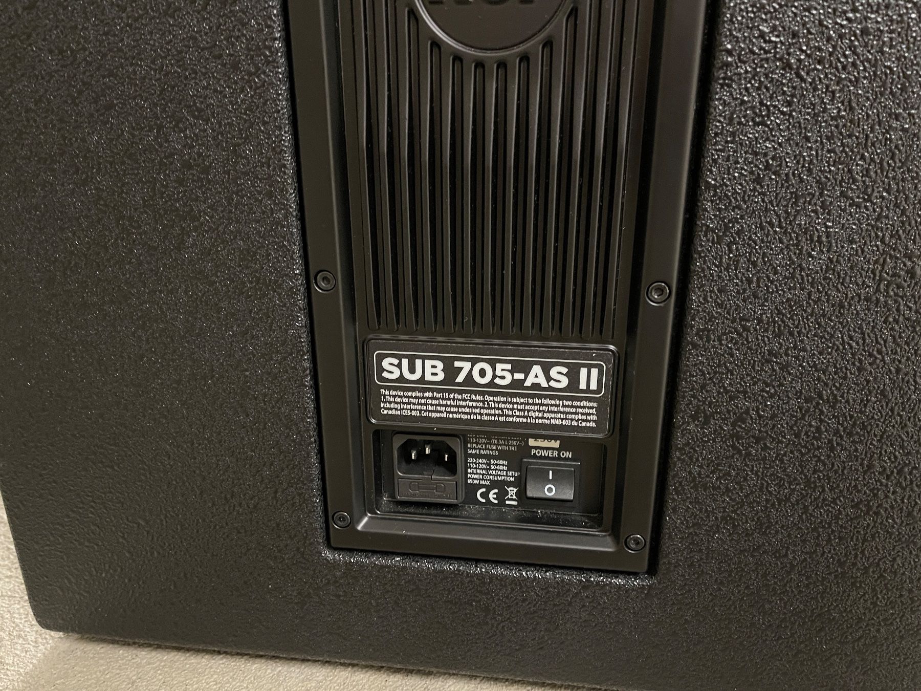 RCF Lautsprecher: RCF Subwoofer «SUB 705-AS II» – Gebraucht aus Zollikofen von Generation-Y 4
