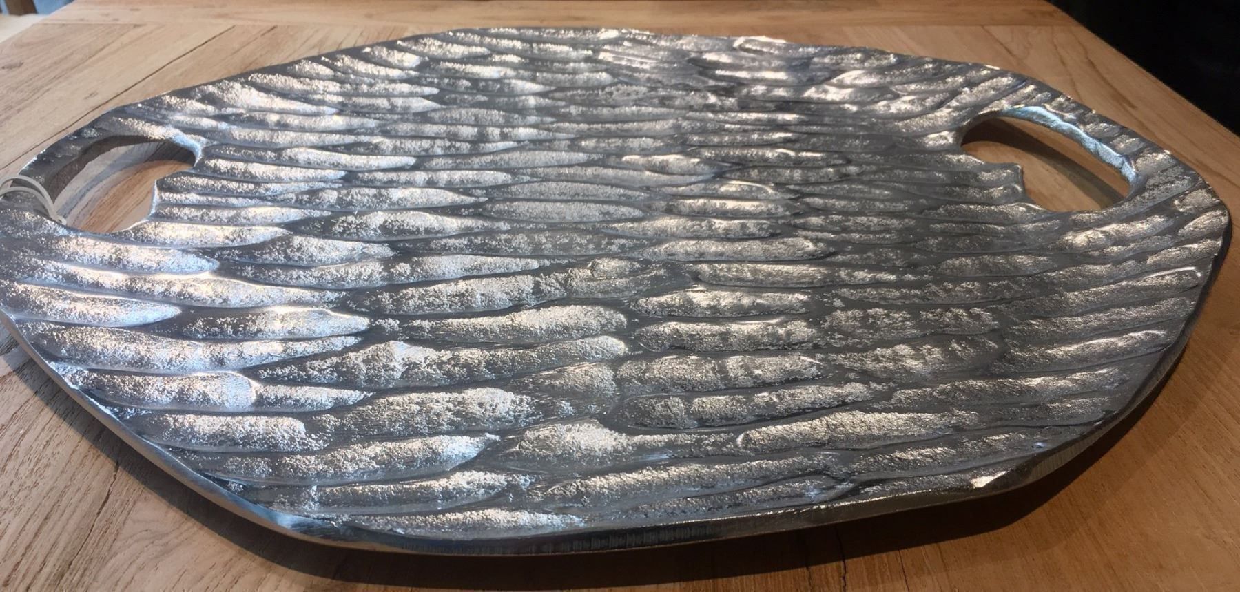 Piatti di portata: Dekoschale / Teller aus Aluminium – Nuovo e nell'imballaggio originale da Volketswil venduto da rubin74 1