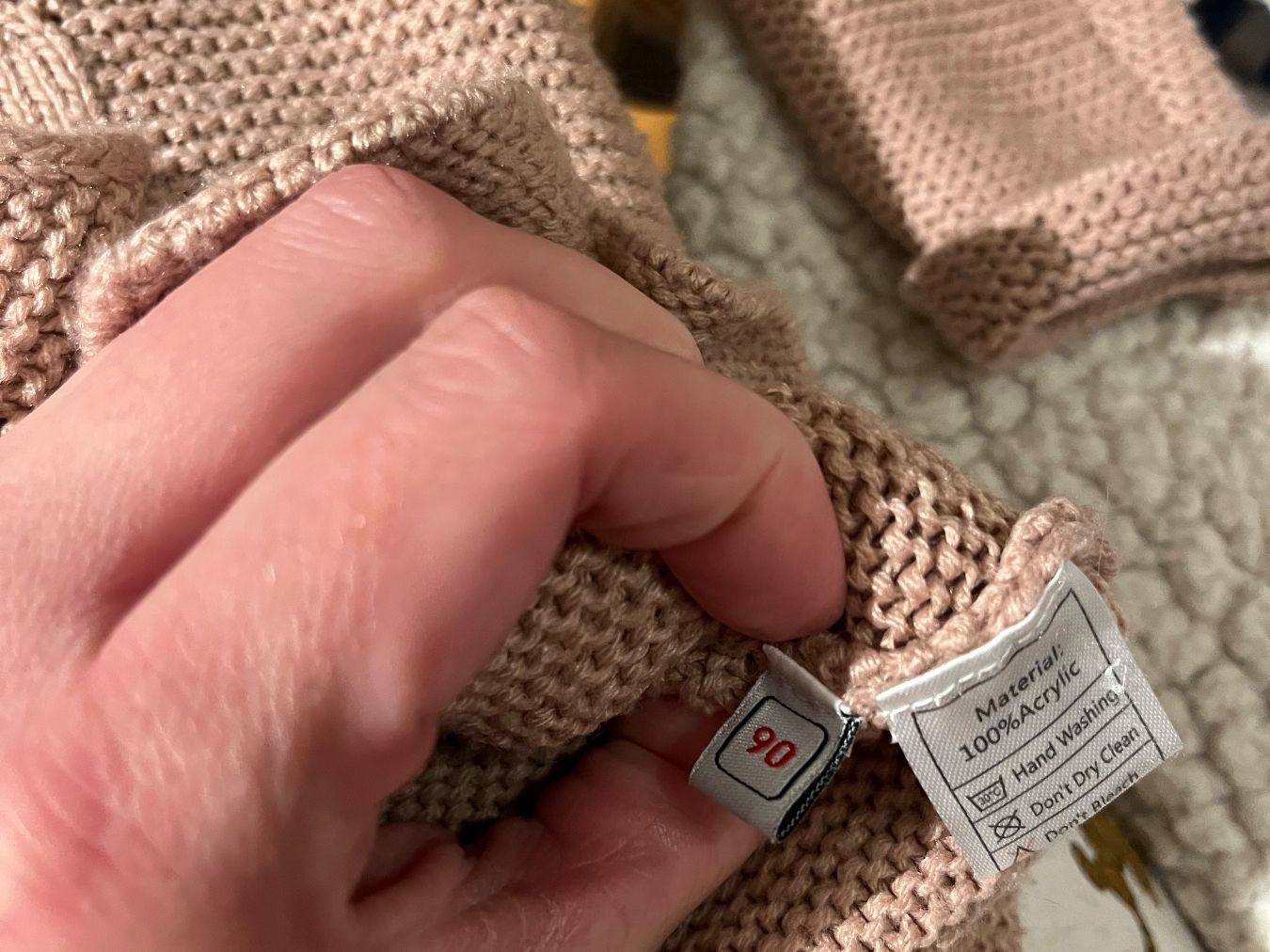 Maglioni & Felpe: rosa Strickjacke Größe 90 – Usato da Umiken venduto da deb_57xk 3