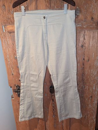 Figurschmeichler Stretch-Hose Gr. 40 Bootcut 96% Baumwolle