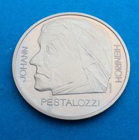 5 Franken Gedenkmünze 1977: Johann Heinrich Pestalozzi