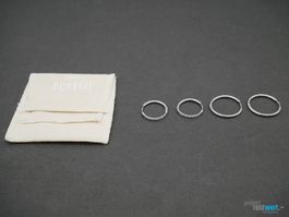 PURELEI Ohrring-Set Silber Lovely Glitter