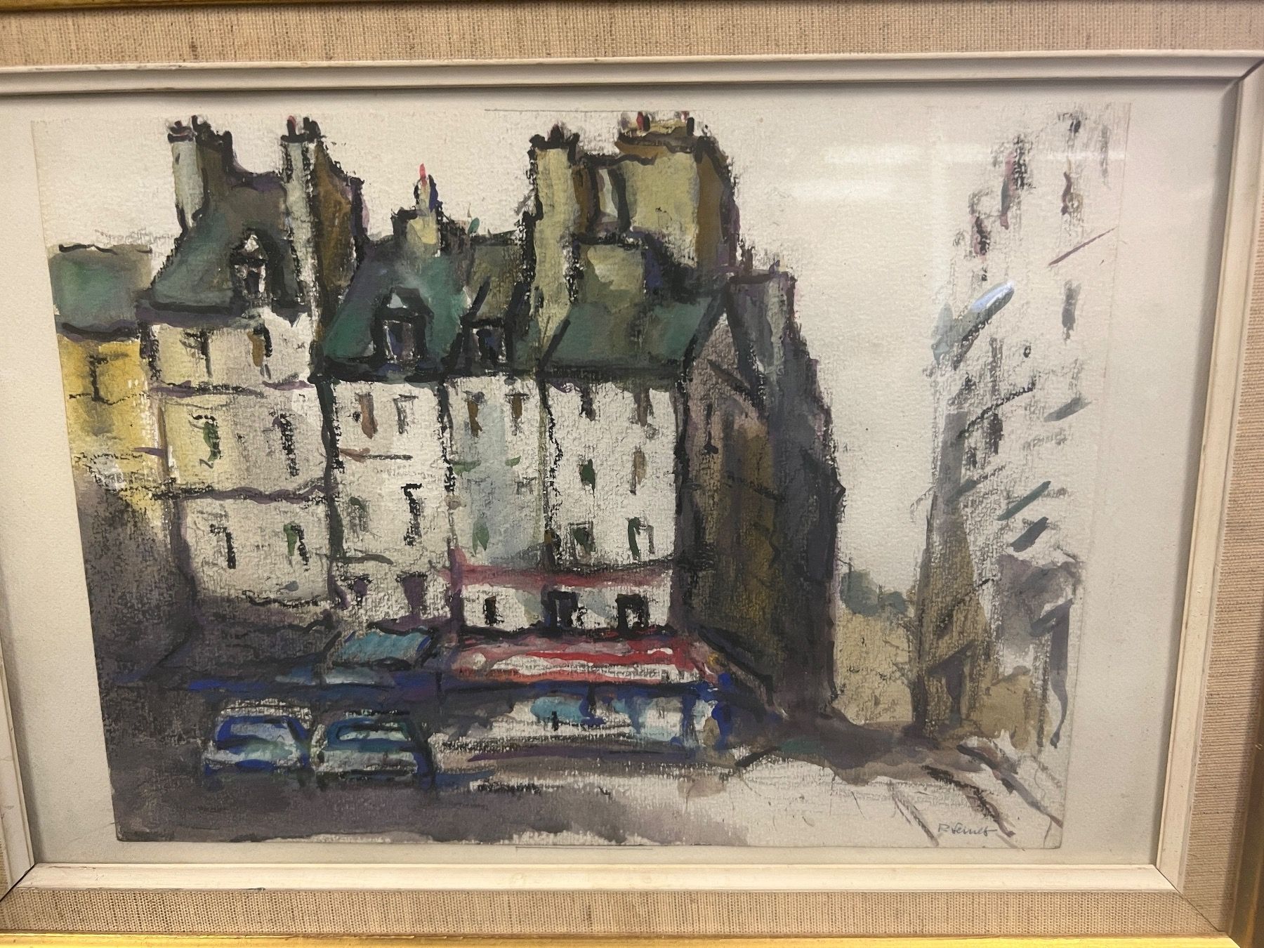 Tableaux: Tableau signé – D'occasion à Genève par Qanil77 2