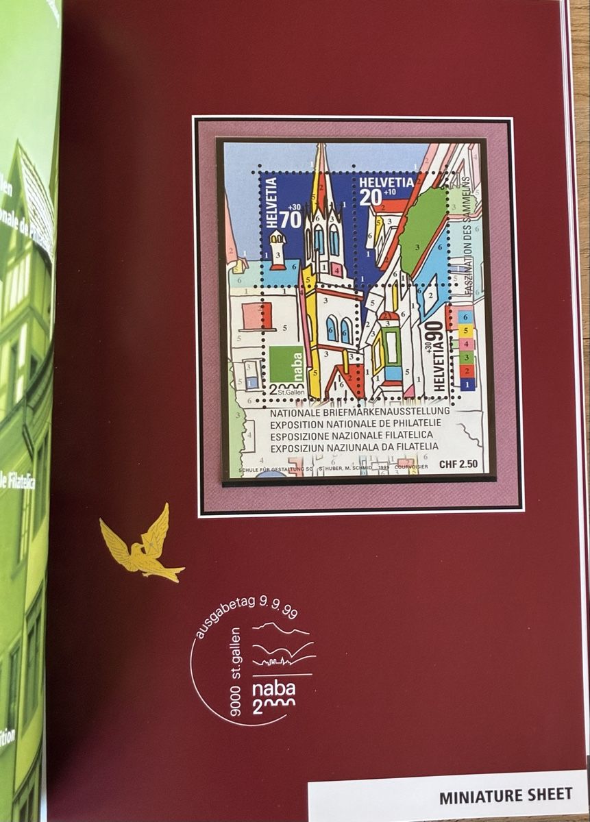 Tutti i francobolli: Jahrbuch 1999 postfrisch – Nuovo (secondo la descrizione) da Winterthur venduto da JayJays333 7