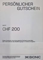 Gutschein BIONIC