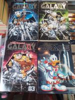 4 x LTB Lustiges Taschenbuch "Galaxy" 1,2,3 + "Space" 1