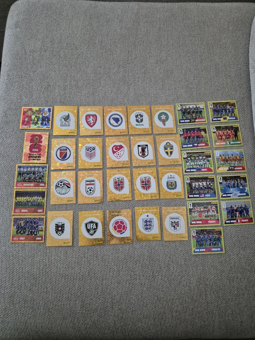 Panini Carte collezionabili: Panini WM 2026 spezielle Stickers – Nuovo (secondo la descrizione) da Zürich venduto da pet_j9xl 3