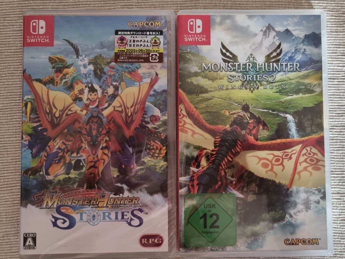 Capcom Giochi: Monster Hunter Stories 1 + 2 - Nintendo Switch – Nuovo e nell'imballaggio originale da Denges venduto da old-school-89 2