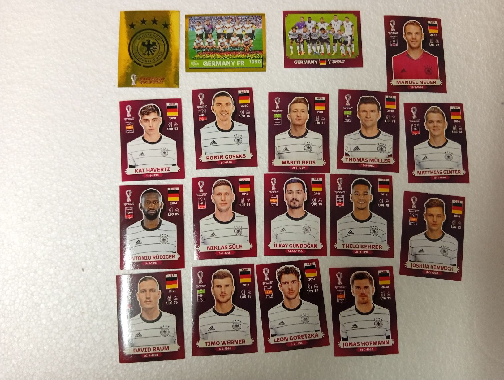 Panini Carte collezionabili: Panini Oryx Edition Qatar 2022, Deutschland  – Nuovo (secondo la descrizione) da Bodio TI venduto da djsep61