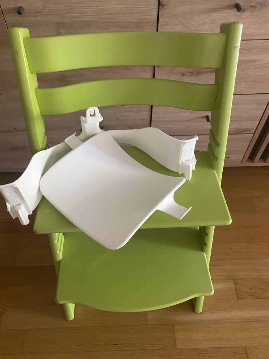 Stokke Hochstühle: Kinderhochstuhl Stokke Tripp Trapp mit Babysitz – Gebraucht aus Münchenstein von sommerverkauf12 1