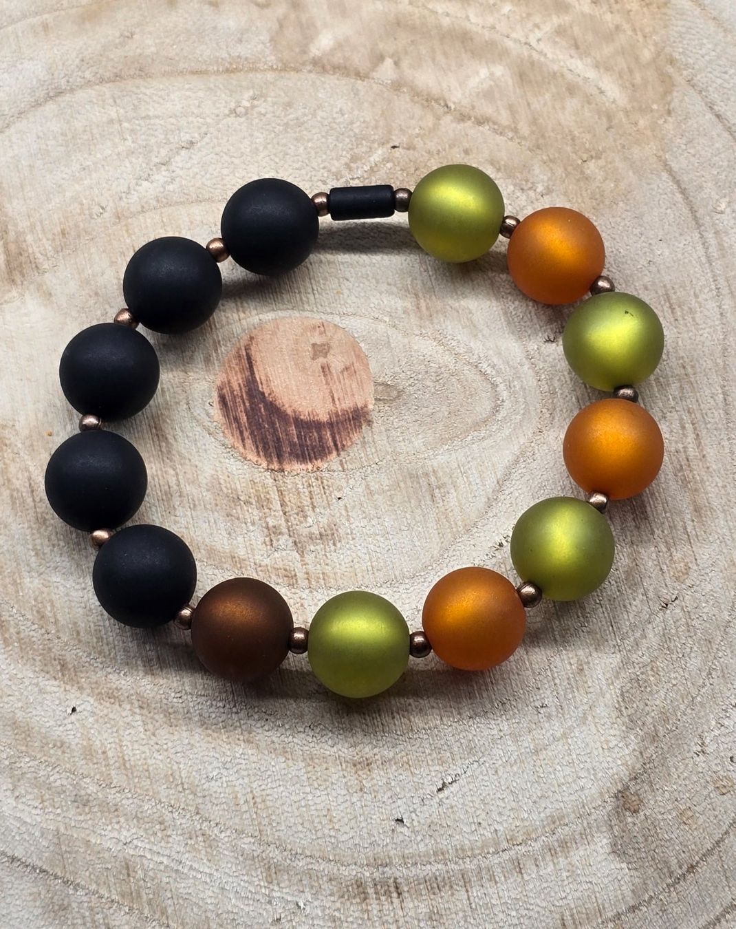 Bracciali & Braccialetti: Armband Schmuck Polarisperlen handmade Neu – Nuovo (secondo la descrizione) da Rheinau venduto da inStyleSg