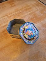 Vintage Keksdose mit tollem Blumendesign, Sammlerstück