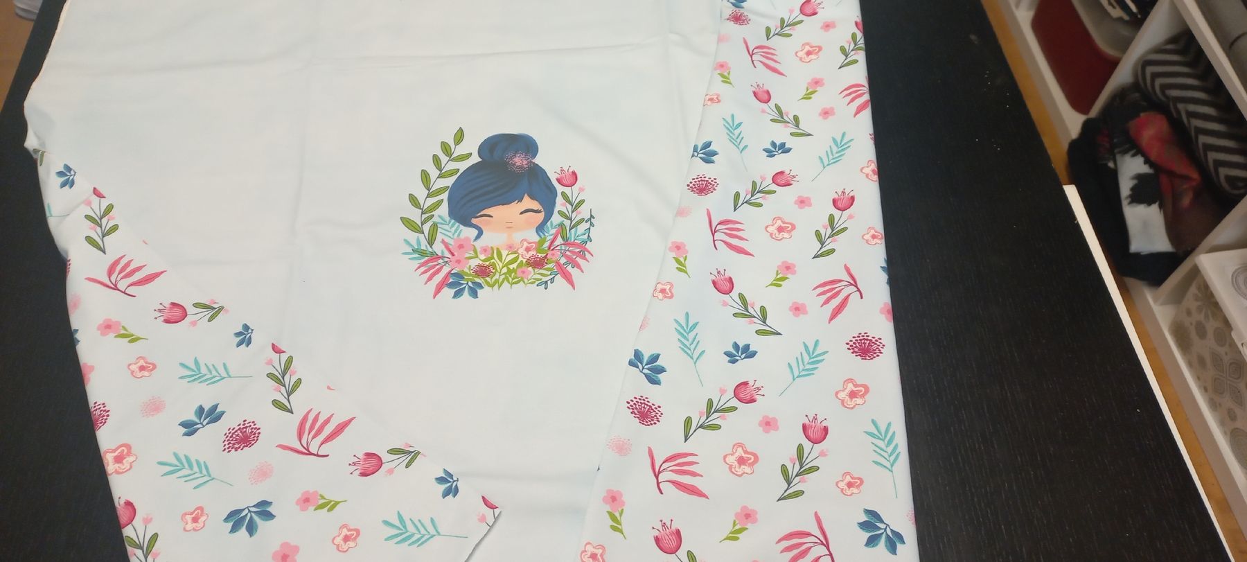 Tessuti: Panel (Sommermädchen) Jersy – Nuovo (secondo la descrizione) da Flawil venduto da nimyqu 2