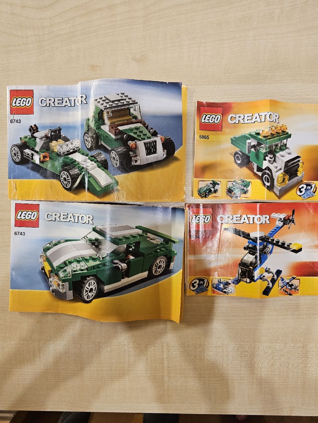 Lego Baukästen: Lego Creator Anleitungen – Gebraucht aus Fraubrunnen von mgh_2l2h