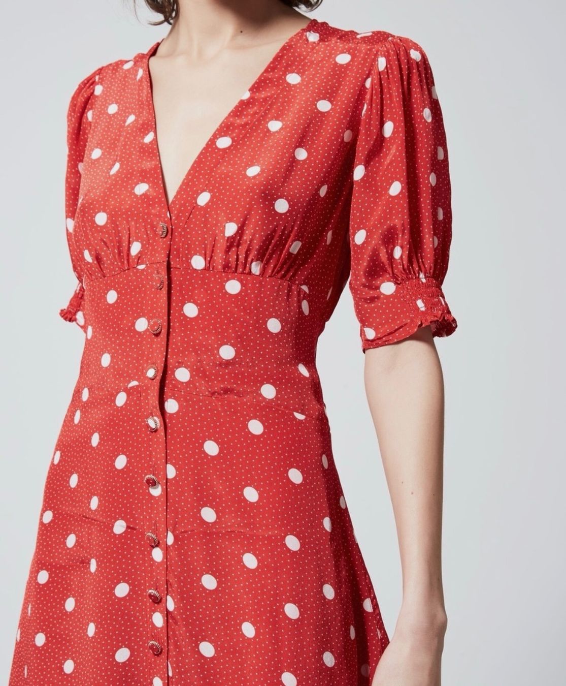 Kooples Vestiti: Robe The Kooples rouge à pois – Usato da Nyon venduto da Vivafripa 1
