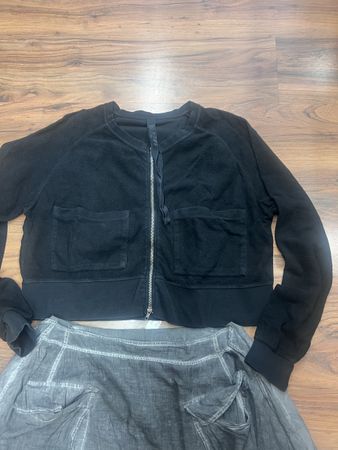 Jacke BLACK by K&M Gr.L lässig zu Rundholz