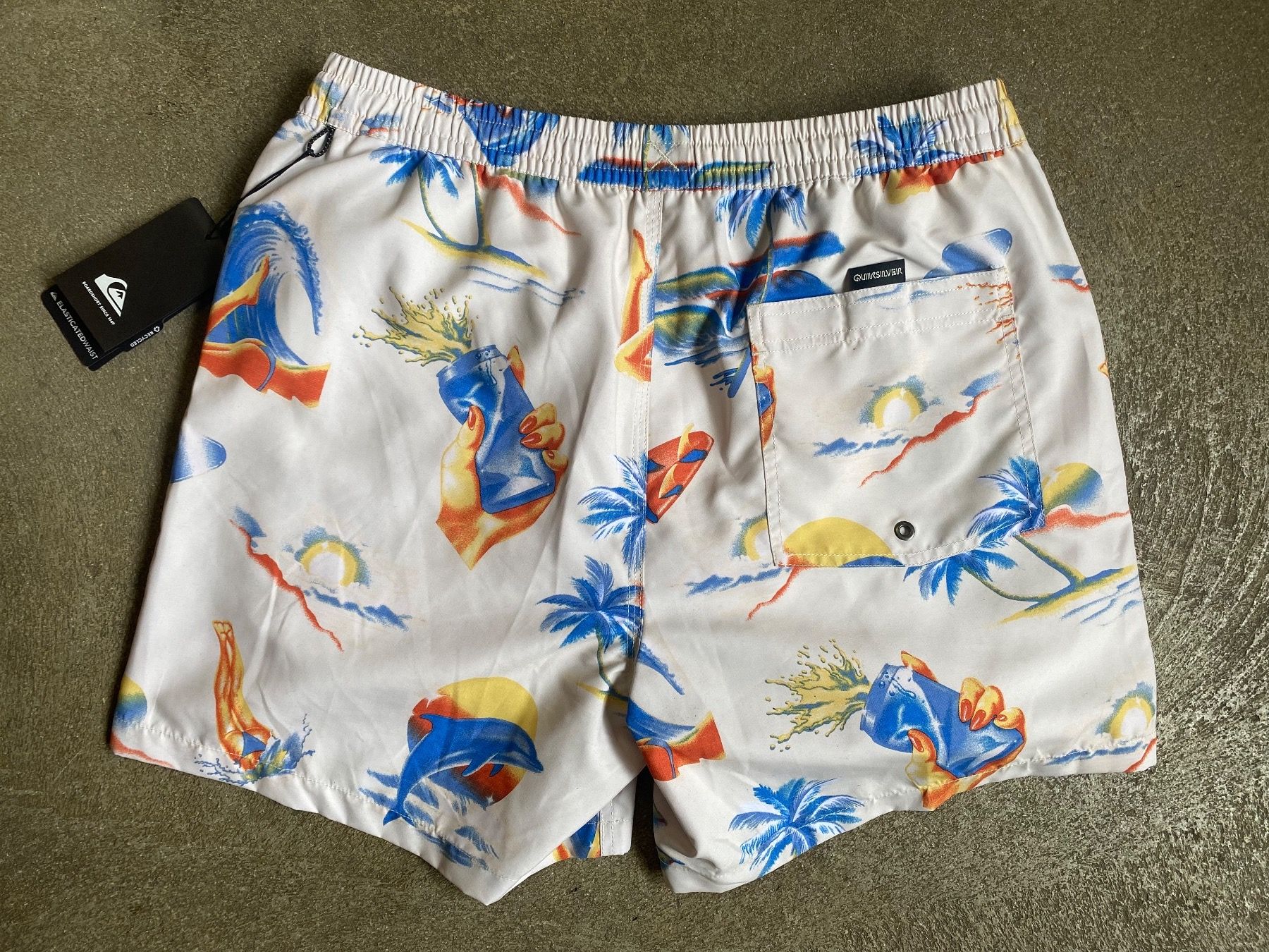 Quiksilver Costumi da bagno: Short de bain Hommes QuickSilver Taille M -50% – Nuovo e nell'imballaggio originale da Orbe venduto da D-stockFactory-Orbe 1