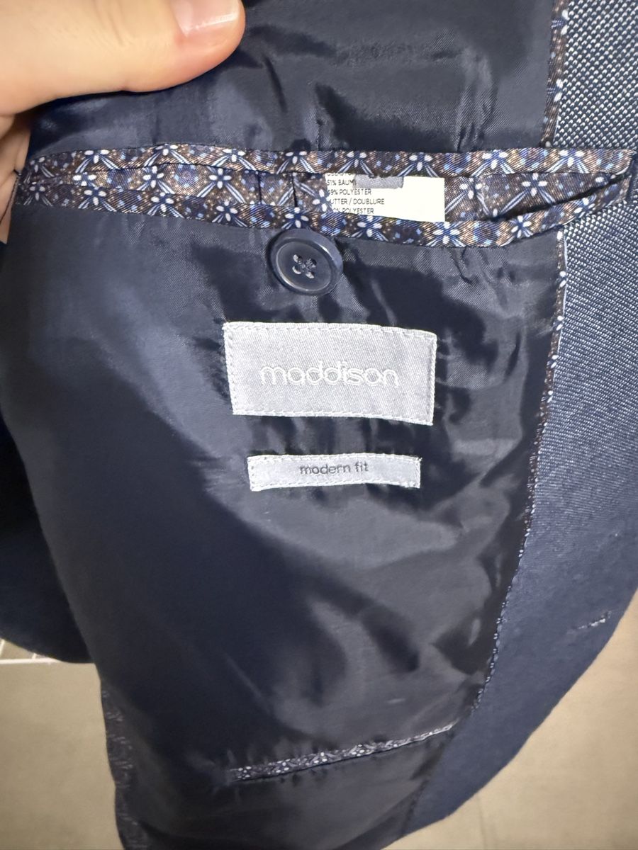 Maddison Jacken: Giacca uomo blu Maddison,taglia 58, perfetta – Gebraucht aus Ludiano von sheshe26 3
