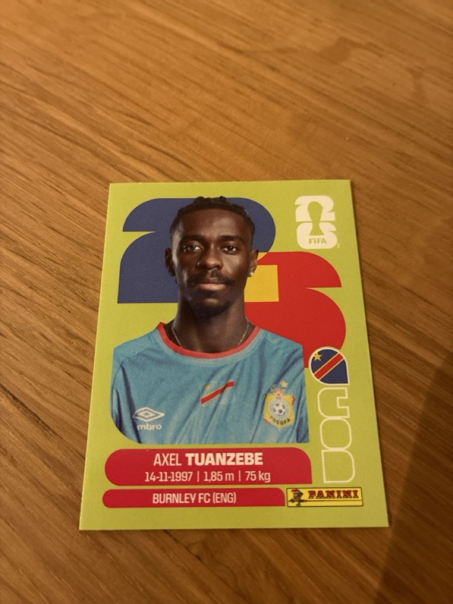 Panini Sammelbilder & Trading cards: Panini WM 2026 Sticker Axel Tuanzebe Burnley COD4 COD 4 – Neu (gemäss Beschreibung) aus Zürich von alivasalli
