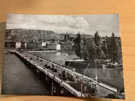 ANSICHTSKARTE GENF LE PONT DU MONT-BLANC **********