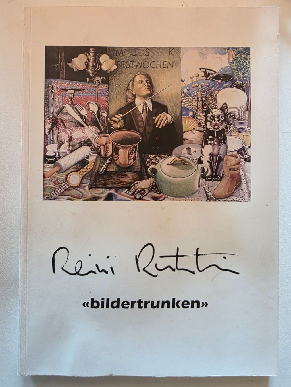 Livres: Reine Rühlin - "bildertrunken" - 1998 – D'occasion à Walterswil BE par Lonitti