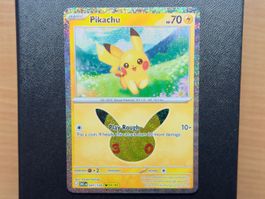 Pikachu (047/128) (25/30) - 30th Celebration - 30C EN