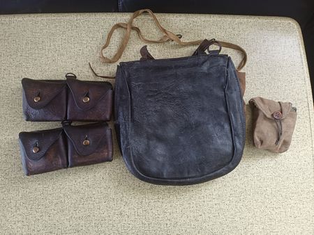 Original Schweizer Armee Brottasche mit Zubehör - Vintage!