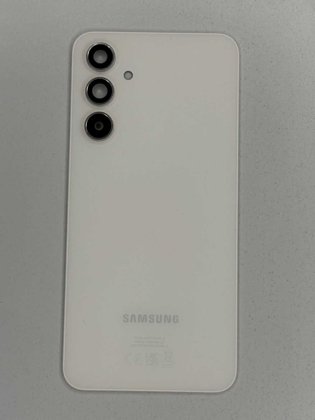 Samsung Telefoni cellulari / Smartphones: Vitre arrière Originale Samsung A54 Blanc – Usato da Zug venduto da ElPhone
