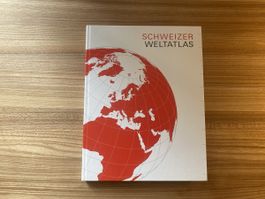 Schweizer Weltatlas Buch, gebundene Ausgabe, neuwertig