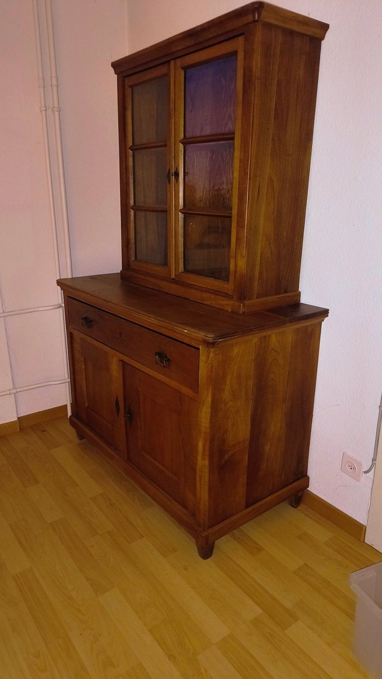 Armadi: Biedermeier-Aufsatzvitrinenschrank – Usato da Schaffhausen venduto da walu 3