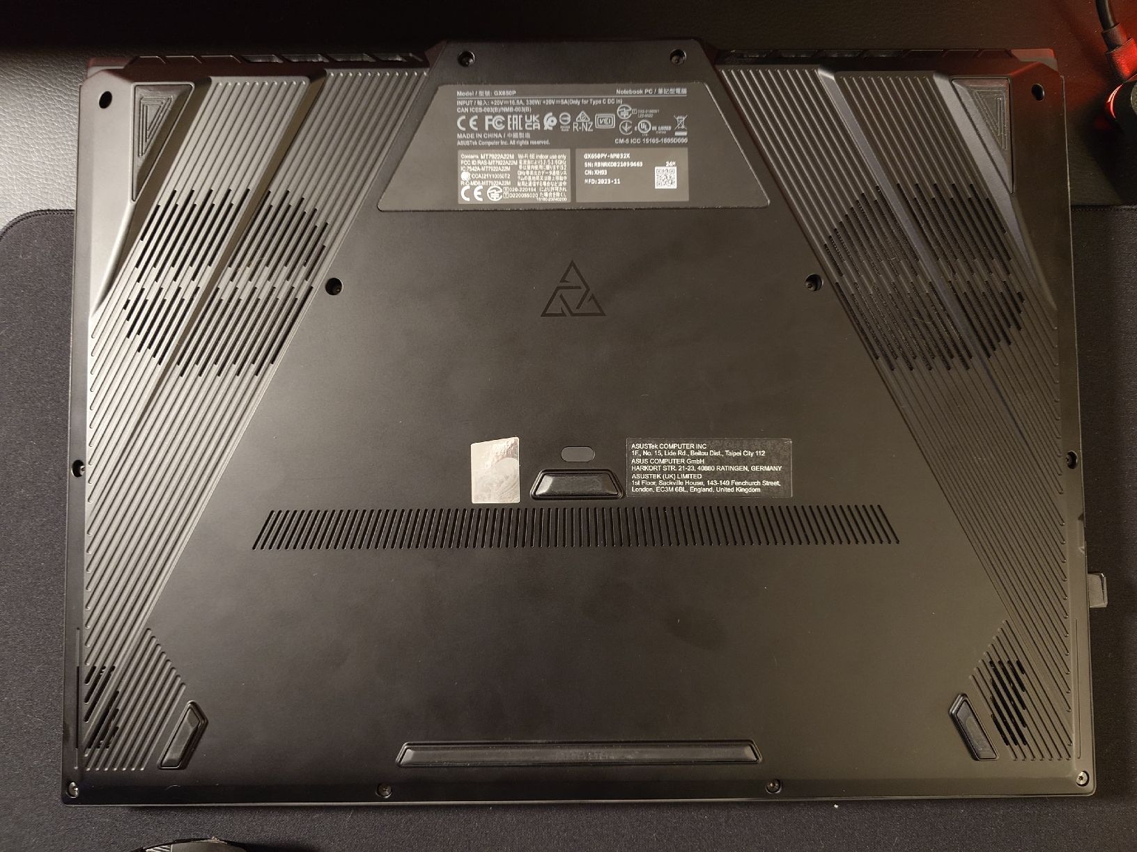 Asus Notebook: ASUS ROG Zephyrus G16 Duo RTX 4090 – Usato da Zürich venduto da sushihase 3