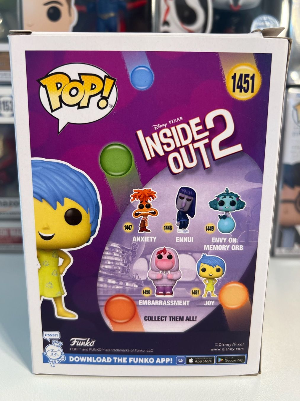 Funko Statuette: Funko POP! Disney Pixar Vice-Versa 2 Joy – Nuovo e nell'imballaggio originale da Le Mouret venduto da perfectbijou 2