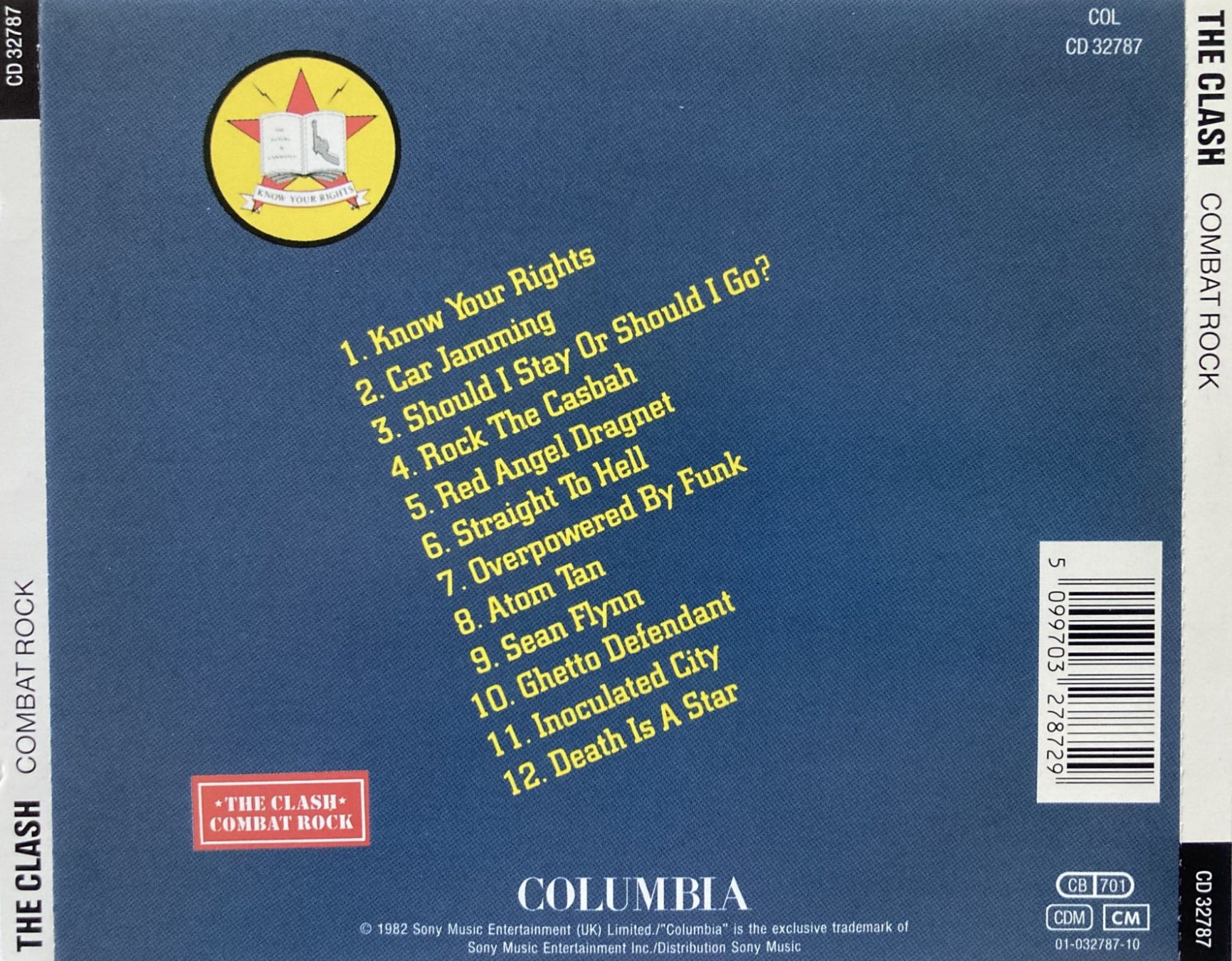 CD: THE CLASH - COMBAT ROCK – Usato da Bottens venduto da hotter-than-hell 1