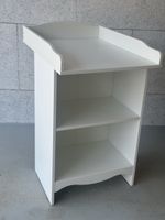 SMÅGÖRA Wickeltisch/Bücherregal, weiss