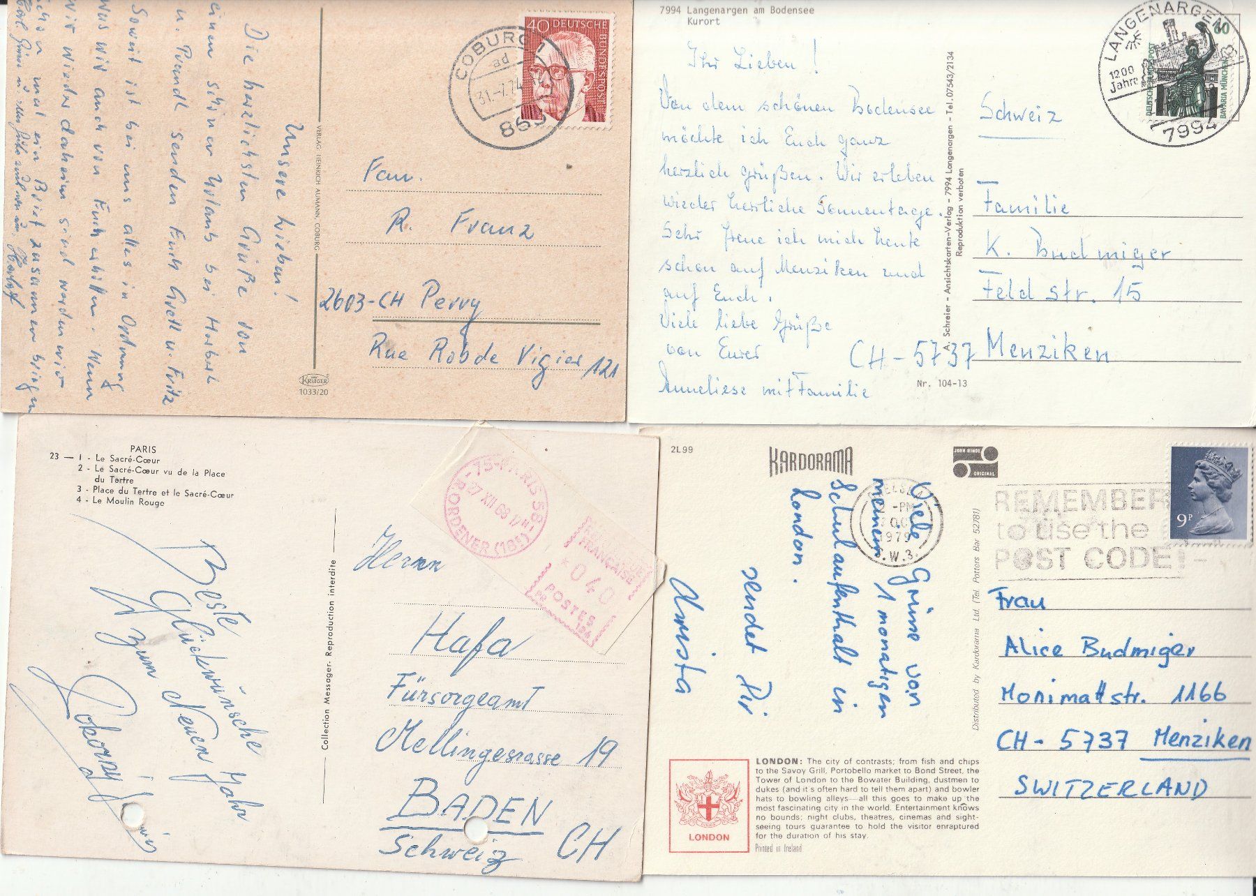 Cartoline postali: 20 Karten Welt – Usato da Lumbrein venduto da made02 3