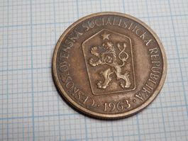 Tschechoslowakei 1 Krone, 1963